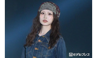 CANDY TUNE立花琴未、美シルエット際立つデニムコーデ バンダナ合わせのウエスタンスタイル披露【ガルアワ2026A/W】 画像