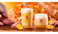 ゴンチャ新作「紅はるか ミルクティー」初のおいもパール使用、やさしくまろやかな味わい 画像