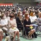 避難学生64人が入学式出席 画像
