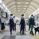 クアッド控え、駅警戒を公開 画像