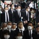 平和記念式典、警備強化 画像