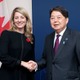 林氏、安保協力の推進確認 画像