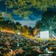 山梨で野外映画フェス「夜空と交差する森の映画祭2023」サウナにフード、ヨガ…朝まで楽しみ満載 画像