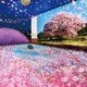 あしかがフラワーパーク「光の花の庭」2023-2024年は日本の四季を光で彩る新作　イルミ500万球超の幻想世界広がる 画像