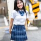 “高校生アイドル”LinQ有村南海、透明感溢れる制服グラビア「ヤンマガ」初登場 画像