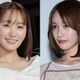 菅井友香＆中村ゆりか、ベアトップで美デコルテ輝く 密着ショットに「ゆかゆり尊い」「可愛すぎ」とファン悶絶 画像