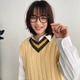 のん、大きなメガネ×古着の“学生風”コーデをファン称賛「似合ってる！」「なんとかわいい」 画像