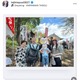 手島優、両親も交えて地元のお祭りへ！家族集合SHOTを公開「みんなが笑顔で良い日でした」 画像