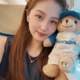 花咲楓香“彼シャツ”から豊満バスト披露「グラマラス」「唯一無二の美人さん」の声 画像