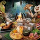 USJに「モンスターハンターワイルズ」のレストランが初登場 焚き火料理と作品世界を満喫 画像