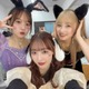 譜久村聖、稲場愛香＆森戸知沙希とパシャリ！キュートな仮装SHOTにファン悶絶「ラブリーすぎ」「目の保養」 画像