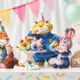 『ズートピア』公開10周年記念！“ドーナツパーティー”がテーマの新コレクション、2月13日順次発売 画像