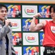 JO1佐藤景瑚、イベントで学ラン脱ぎ筋肉披露 豆原一成は憧れの眼差し「めっちゃかっこいいです」 画像