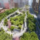 博多駅前の「明治公園」8月7日開園へ 人気ピッツェリア新業態や都市型サウナが九州初上陸 画像