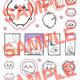 ちいかわ「なにがでるかな？シールコレクション」発売、封筒入りで全50種 画像