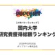 国内987校「研究費獲得総額ランキング」1位は東大…私立1位は？ 画像