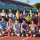 小林虎之介・菅生新樹・庄司浩平ら、学生キャスト18人勢ぞろい写真が初解禁 陸上競技場トラックに集結【俺たちの箱根駅伝】 画像