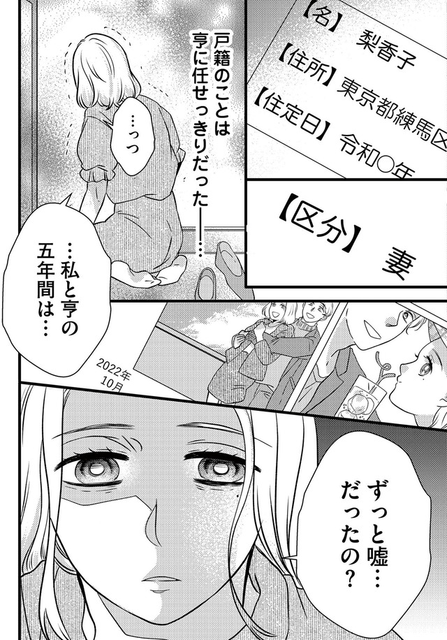 ドッペルマリッジ 夫には妻が2人います